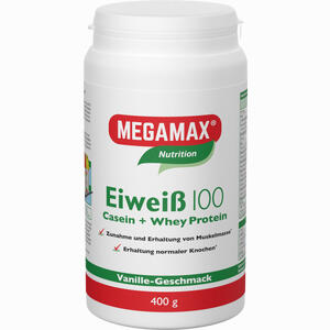 Eiweiss 100 Vanille Mega Pulver 400 g - ab 16,47 €