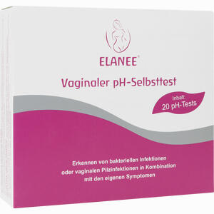 Elanee Ph- Test Vaginal  20 Stück - ab 29,52 €
