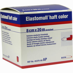 Elastomull Haft 20mx8cm Color Rot 1 Stück - ab 16,26 €