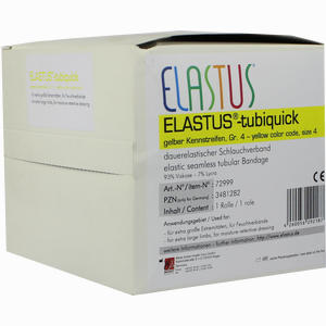 Elastus Tubiquick Gr. 4 Gelb Verband 1 Stück - ab 0,00 &euro;