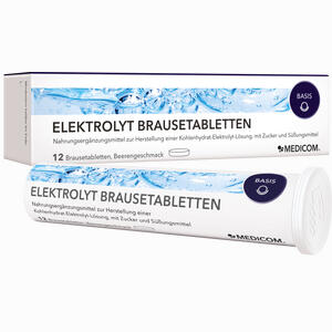 Elektrolyt Brausetabletten  12 Stück - ab 6,55 €