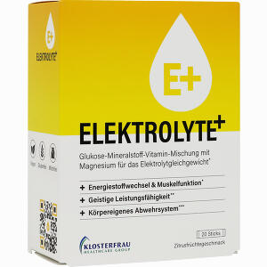 Elektrolyte+ Granulatsticks 20 Stück - ab 9,72 &euro;