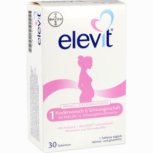Elevit 1 Kinderwunsch & Schwangerschaft Tabletten 30 Stück - ab 15,77 €