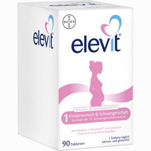 Elevit 1 Kinderwunsch & Schwangerschaft Tabletten 90 Stück