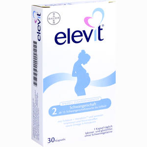 Elevit 2 Schwangerschaft Weichkapseln 30 Stück - ab 25,90 &euro;