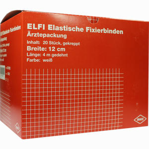 Elfi Elast. Fixierbinde Gekreppt 4mx12cm  20 Stück - ab 35,65 €