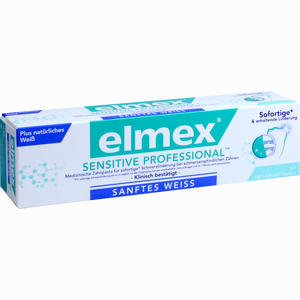 Elmex Sensitive Professional Plus Sanftes Weiß Zahnpasta  75 ml Elmex Sensitive Professional Plus Sanftes Weiß Zahnpasta  75 ml