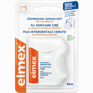 Elmex Zahnsseide Gewachst mit Aminfluorid 50 m - ab 2,56 €