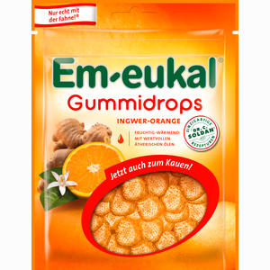 Em- Eukal Gummidrops Ingwer Orange Zuckerhaltig Bonbon 90 g - ab 1,46 €