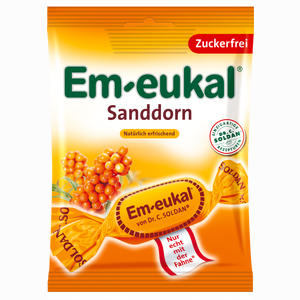 Em- Eukal Sanddorn zuckerfrei Bonbon 75 g - ab 1,55 €