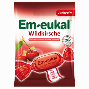Em- Eukal Wildkirsche zuckerfrei Bonbon 75 g - ab 1,68 €