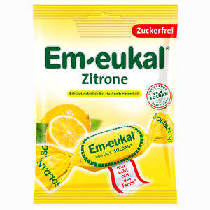 Em- Eukal Zitrone zuckerfrei Bonbon 75 g - ab 1,68 €
