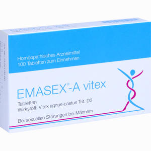Abbildung von Emasex- A Vitex Tabletten  100 Stück Abbildung von Emasex- A Vitex Tabletten  100 Stück