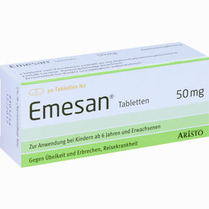 Emesan Tabletten  50 Stück - ab 4,92 €