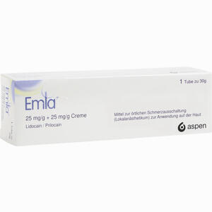 Emla 25 Mg/G + 25 Mg/G Creme 30 g - ab 28,46 €