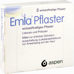 Emla Pflaster  2 x 1 Stück Emla Pflaster  2 x 1 Stück