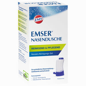 Emser Nasendusche mit 4 Btl. Nasenspülsalz Kombipackung 1 Stück - ab 10,19 €