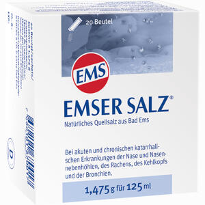 Emser Salz 1.475g Pulver 20 Stück - ab 5,00 €