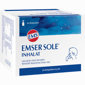 Emser Sole Inhalat Ampullen 20 Stück - ab 9,02 €