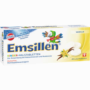 Emsillen Kinder Halstabletten Lutschtabletten 20 Stück - ab 2,88 €