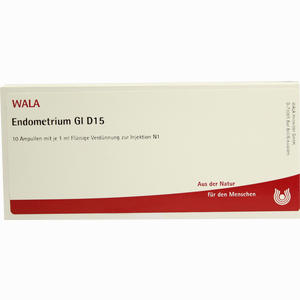 Endometrium Gl D15 Ampullen 10 x 1 ml - ab 0,00 &euro;