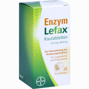 Abbildung von Enzym Lefax Kautabletten 20 Stück Abbildung von Enzym Lefax Kautabletten 20 Stück