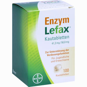 Enzym Lefax Kautabletten 100 Stück - ab 0,00 &euro;