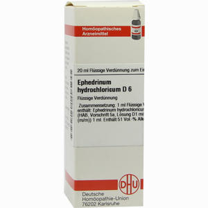 Ephedrinum Hydrochlo D6 Dilution 20 ml - ab 9,44 €