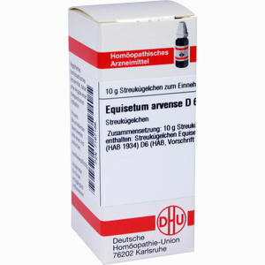 Equisetum Arvense D6 Globuli 10 g - ab 7,39 €