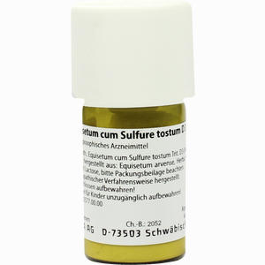 Equisetum C Sulf Tost D3 Trituration 20 g - ab 0,00 &euro;