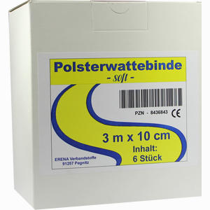 Erena Polsterwattebinde Soft 3m X 10cm  6 Stück - ab 19,60 €