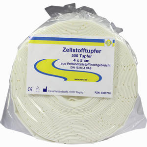 Erena Zellstofftupfer 4x5 Cm  500 Stück - ab 5,39 €