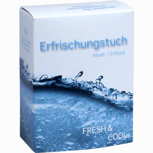 Erfrischungstuch Fresh & Cool 10 Stück - ab 0,61 €