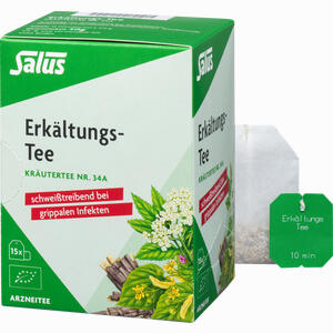 Erkältungs- Tee Kräutertee Nr. 34 A Salus Filterbeutel 15 Stück - ab 2,70 €
