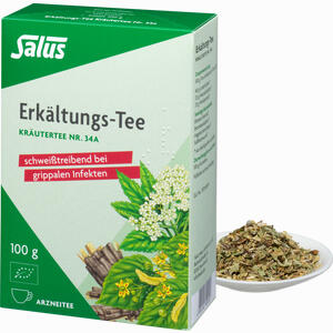 Erkältungs-tee Kräutertee Nr. 34 A Salus Tee 100 g - ab 4,42 €