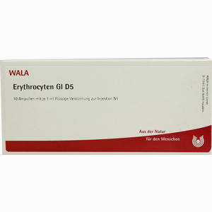 Erythrocyten Gl D5 Ampullen 10 x 1 ml - ab 0,00 &euro;
