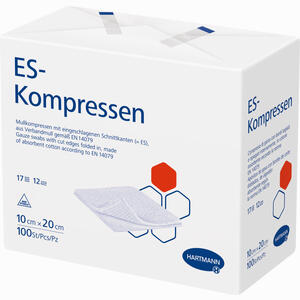 Es- Kompressen Unsteril 10x20cm 12f  PAUL HARTMANN AG 100 Stück - ab 18,83 €