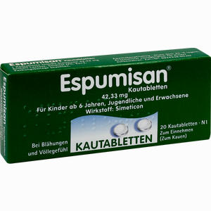 Espumisan Kautabletten  20 Stück - ab 3,42 €