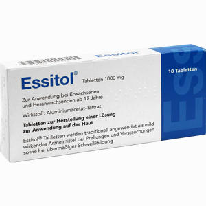 Essitol Tabletten 10 Stück - ab 5,49 €