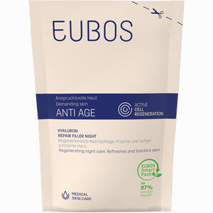 Eubos Anti Age Hyaluron Repair Filler Night Nachfüllbeutel 50 ml - ab 21,39 €