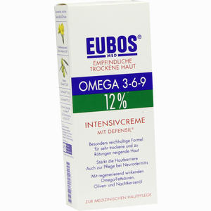 Eubos Empfindliche Haut Omega 3- 6- 9 Intensivcreme  50 ml