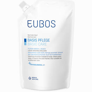 Eubos Flüssig Wasch + Dusch Blau im Nachfüllbeutel unparfümiert Fluid 400 ml - ab 7,33 €