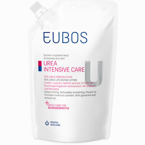Eubos Trockene Haut Urea 10% Körperlotion im Nachfüllbeutel  400 ml Eubos Trockene Haut Urea 10% Körperlotion im Nachfüllbeutel  400 ml
