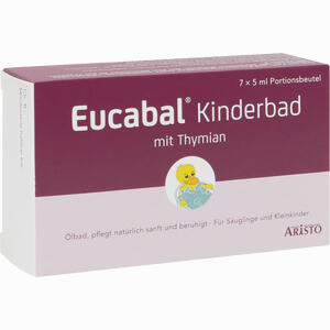 Eucabal Kinderbad mit Thymian Bad 7 x 5 ml - ab 2,49 €