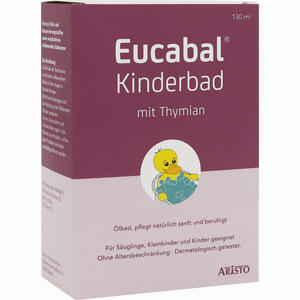 Eucabal Kinderbad mit Thymian Bad 130 ml - ab 5,22 €