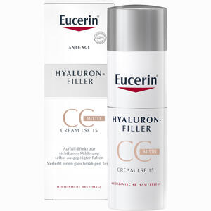 Eucerin Anti- Age Hyaluron- Filler Cc Cream Mittel Creme 50 ml