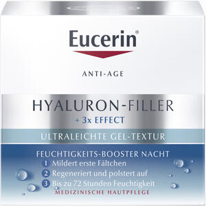 Eucerin Anti- Age Hyaluron- Filler Feuchtigkeits- Booster für die Nacht Nachtcreme 50 ml - ab 20,52 €