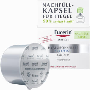 Eucerin Anti- Age Hyaluron- Filler Tag Trockene Haut Refill 50 ml - ab 19,33 €