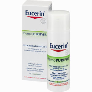 Abbildung von Eucerin Dermo Purifyer Feuchtigkeitspflege Creme 50 ml Abbildung von Eucerin Dermo Purifyer Feuchtigkeitspflege Creme 50 ml