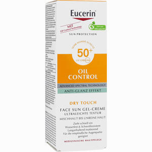Eucerin Oil Control Dry Touch Face Sun Gel- Creme Lsf 50+  50 ml Eucerin Oil Control Dry Touch Face Sun Gel- Creme Lsf 50+  50 ml
